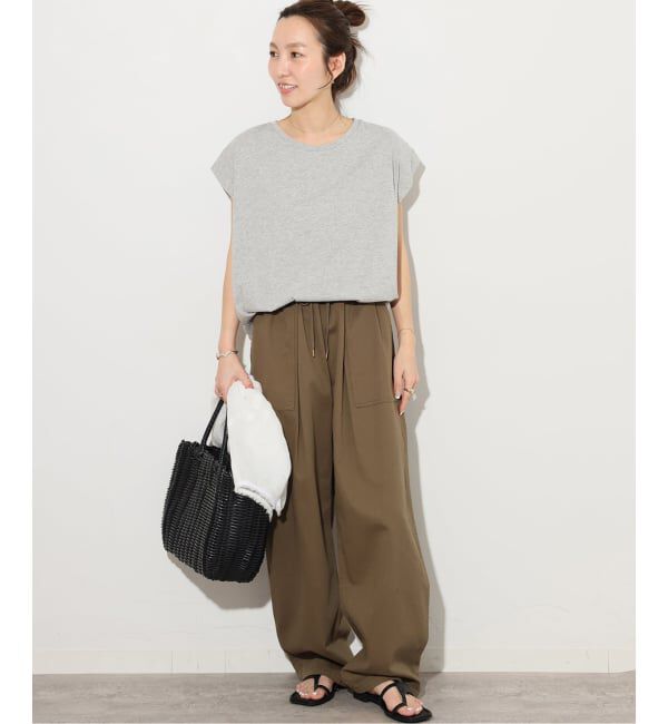 JOURNAL STANDARD relume「《追加》オーガニックコットン汗染み防止タックプルオーバー」|Tシャツ・カットソー|