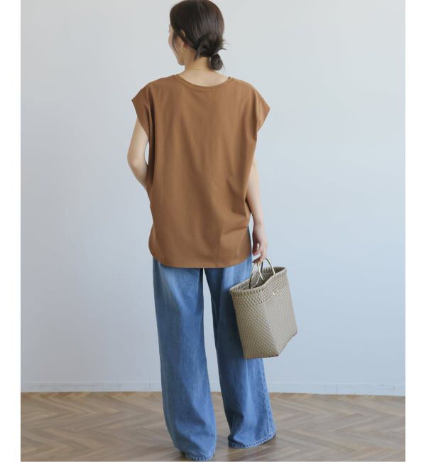 JOURNAL STANDARD relume「《追加》オーガニックコットン汗染み防止タックプルオーバー」|Tシャツ・カットソー|
