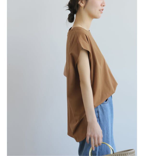 JOURNAL STANDARD relume「《追加》オーガニックコットン汗染み防止タックプルオーバー」|Tシャツ・カットソー|