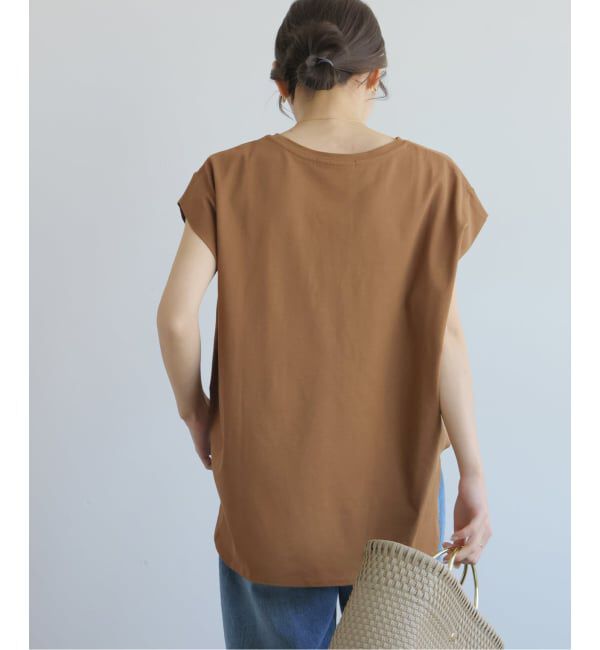 JOURNAL STANDARD relume「《追加》オーガニックコットン汗染み防止タックプルオーバー」|Tシャツ・カットソー|