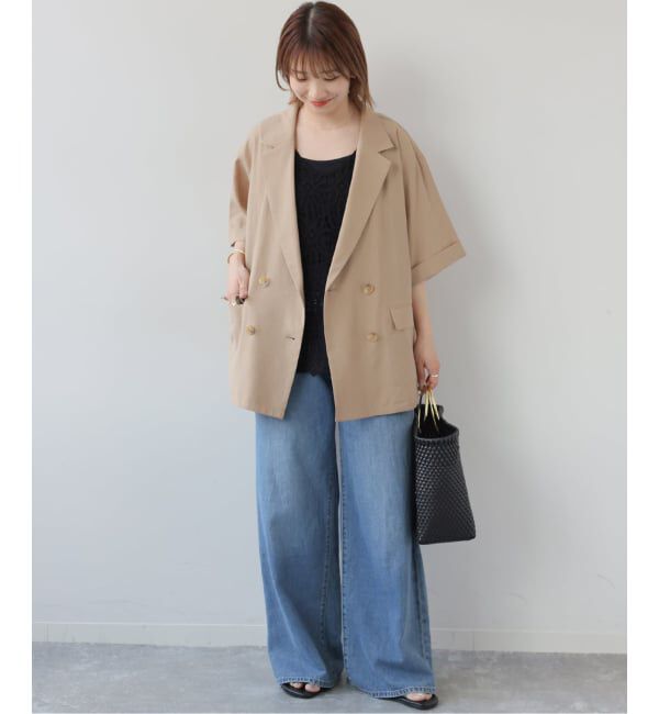 JOURNAL STANDARD relume「エンブロイダリークロシェ2WAYノースリーブ」|ベスト・ジレ|