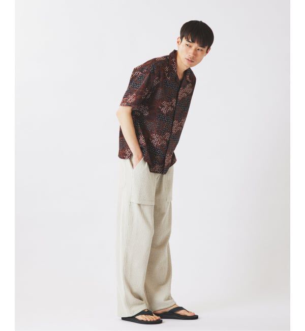 JOURNAL STANDARD relume「インドネシア バティック オープンカラー 半袖シャツ」|シャツ・ブラウス|