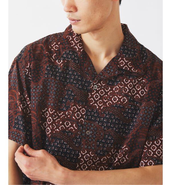 JOURNAL STANDARD relume「インドネシア バティック オープンカラー 半袖シャツ」|シャツ・ブラウス|