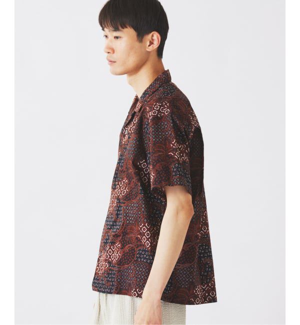 JOURNAL STANDARD relume「インドネシア バティック オープンカラー 半袖シャツ」|シャツ・ブラウス|