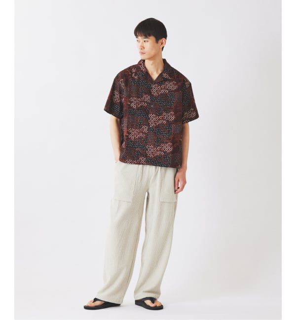 JOURNAL STANDARD relume「インドネシア バティック オープンカラー 半袖シャツ」|シャツ・ブラウス|