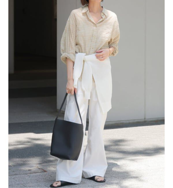 JOURNAL STANDARD relume「シャーリングチェックシャツ」|シャツ・ブラウス|