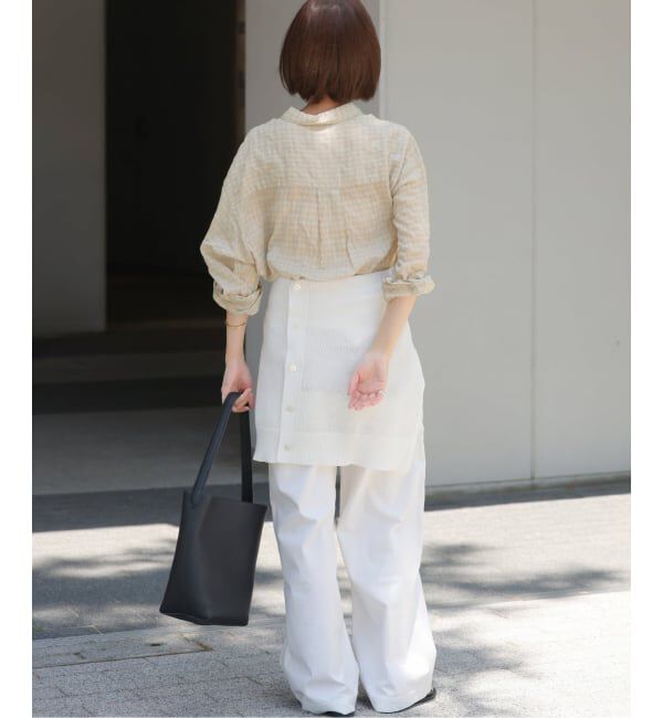 JOURNAL STANDARD relume「シャーリングチェックシャツ」|シャツ・ブラウス|