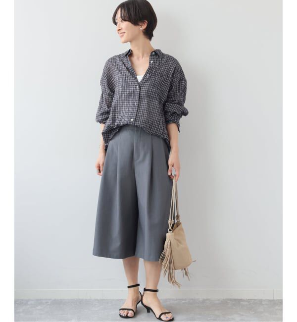 JOURNAL STANDARD relume「シャーリングチェックシャツ」|シャツ・ブラウス|