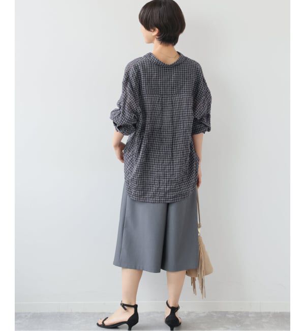 JOURNAL STANDARD relume「シャーリングチェックシャツ」|シャツ・ブラウス|