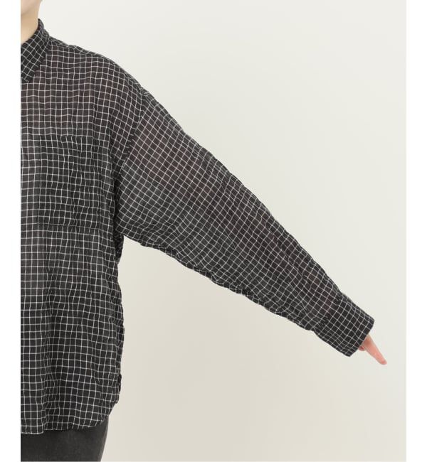 JOURNAL STANDARD relume「シャーリングチェックシャツ」|シャツ・ブラウス|