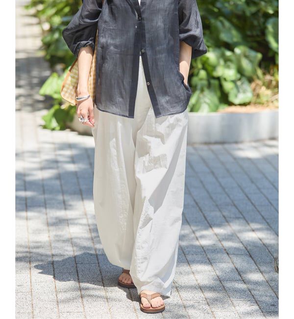 JOURNAL STANDARD「【UVカット】タイプライターコクーン パンツ」|その他|