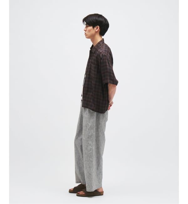 JOURNAL STANDARD「キュプラ オンブレ チェック レギュラー シャツ」|シャツ・ブラウス|