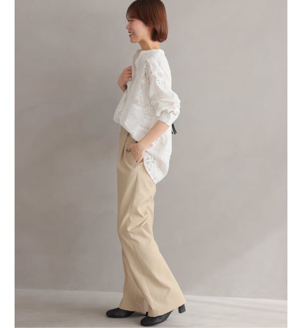 JOURNAL STANDARD relume「《WEB限定追加3》パッチワークレースシャツ」|シャツ・ブラウス|