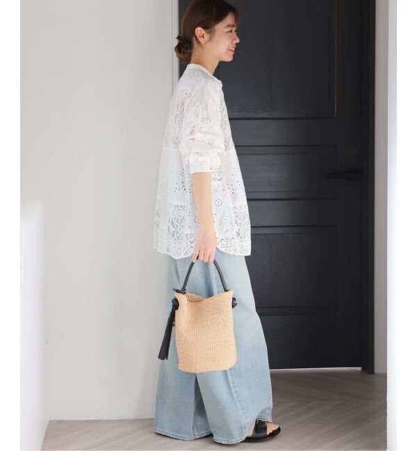 JOURNAL STANDARD relume「《WEB限定追加3》パッチワークレースシャツ」|シャツ・ブラウス|
