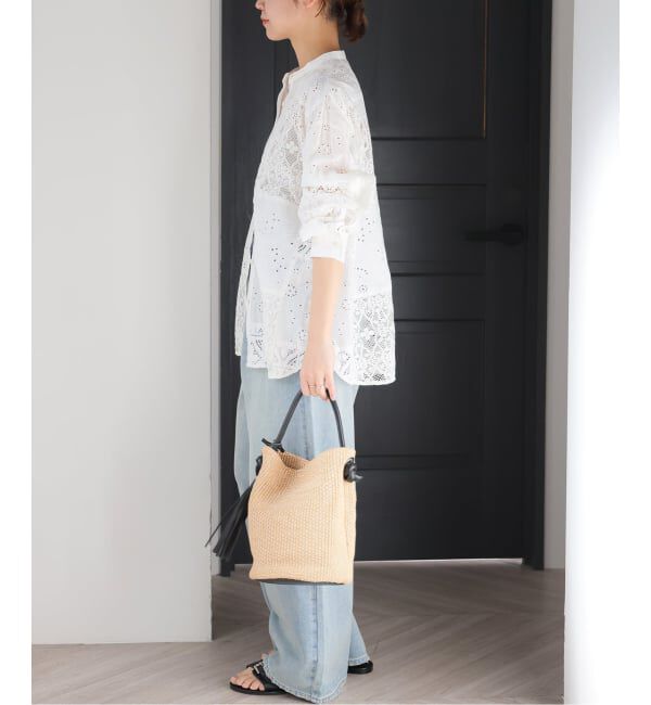 JOURNAL STANDARD relume「《WEB限定追加3》パッチワークレースシャツ」|シャツ・ブラウス|