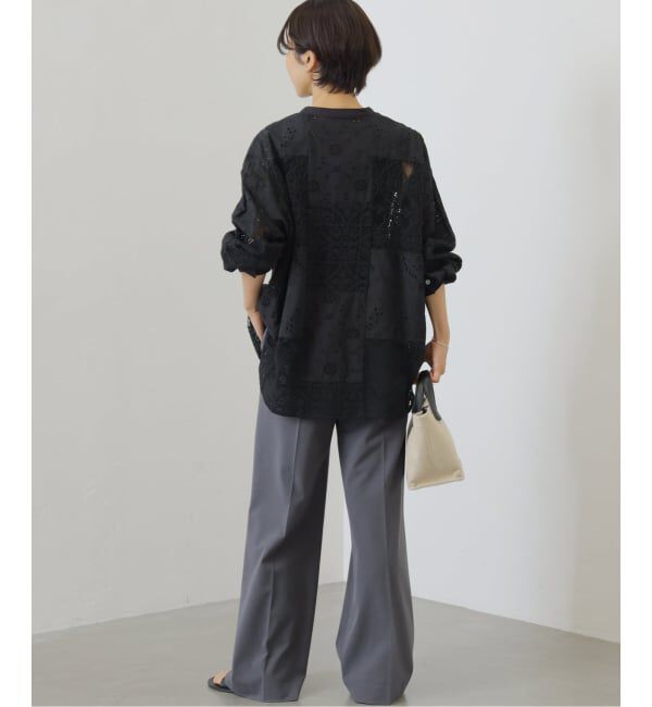 JOURNAL STANDARD relume「《WEB限定追加3》パッチワークレースシャツ」|シャツ・ブラウス|