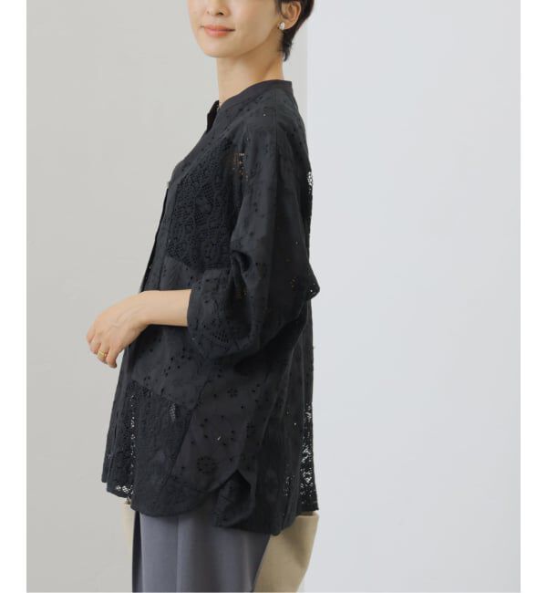 JOURNAL STANDARD relume「《WEB限定追加3》パッチワークレースシャツ」|シャツ・ブラウス|