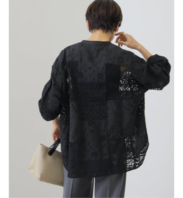 JOURNAL STANDARD relume「《WEB限定追加3》パッチワークレースシャツ」|シャツ・ブラウス|