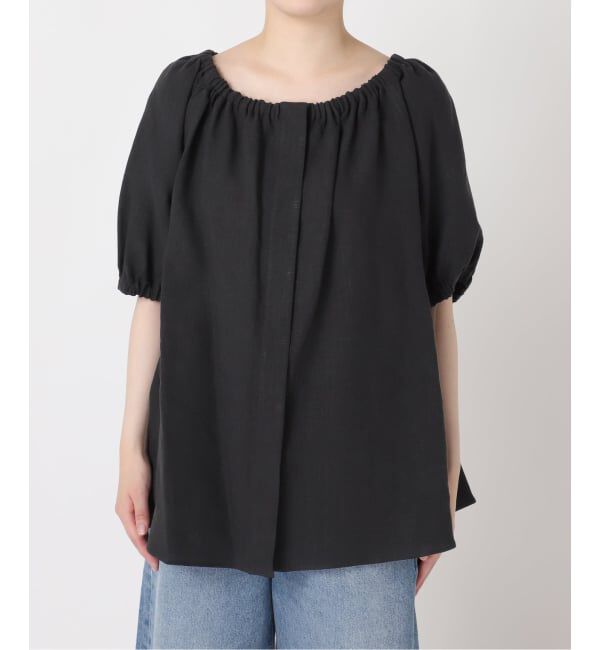 journal standard L'essage「フレンチリネンギャザーブラウス」|シャツ・ブラウス|
