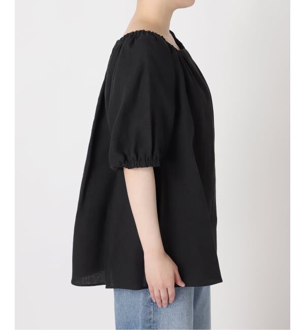 journal standard L'essage「フレンチリネンギャザーブラウス」|シャツ・ブラウス|