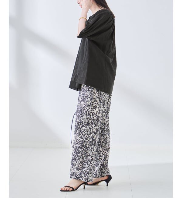 journal standard L'essage「フレンチリネンギャザーブラウス」|シャツ・ブラウス|