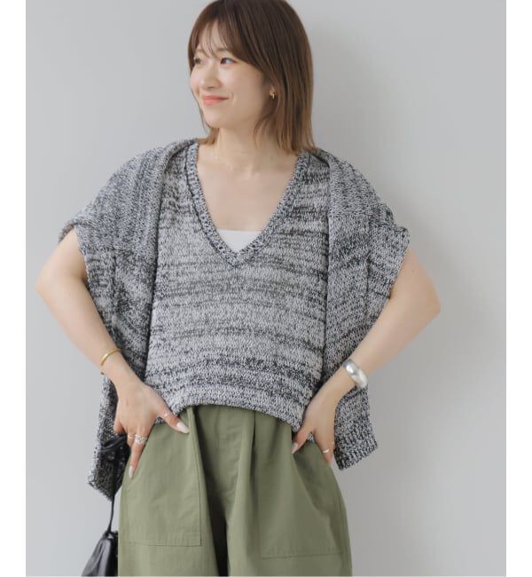JOURNAL STANDARD relume「ペーパーヤーンミックスベスト」|ベスト・ジレ|
