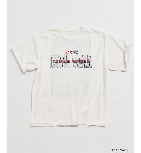 JOURNAL STANDARD relume「【仙台店＆WEB限定】MARVEL / マーベル 別注 プリントTシャツ」|Tシャツ・カットソー|ホワイト