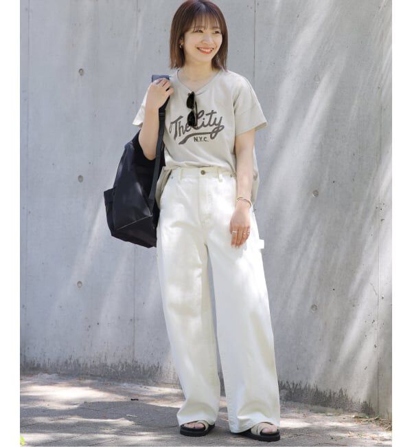 JOURNAL STANDARD relume「《追加》【HOLIDAYS COMFORT/ホリデーズ コンフォート】ラフィテンジクTEE」|Tシャツ・カットソー|