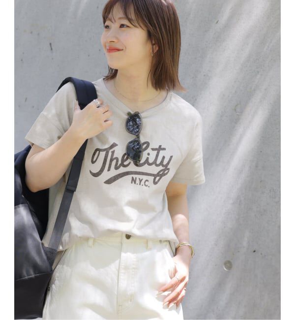 JOURNAL STANDARD relume「《追加》【HOLIDAYS COMFORT/ホリデーズ コンフォート】ラフィテンジクTEE」|Tシャツ・カットソー|