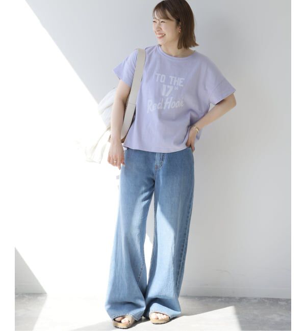 JOURNAL STANDARD relume「《追加》【HOLIDAYS COMFORT/ホリデーズ コンフォート】ラフィテンジクTEE」|Tシャツ・カットソー|