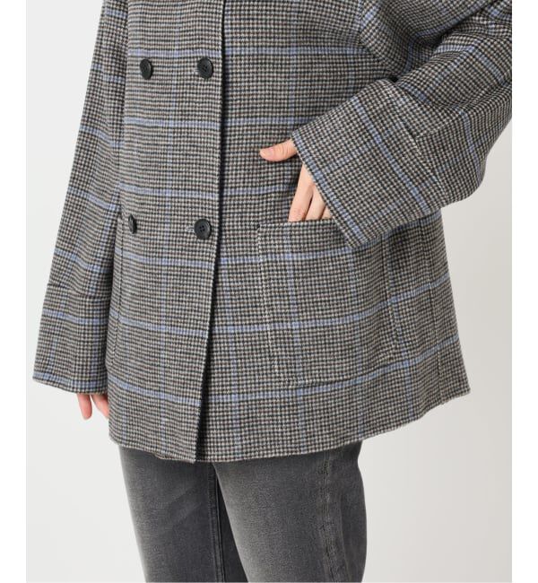 JOURNAL STANDARD relume「《予約》リバーシブルノーカラーショートコート」|ノーカラーコート|