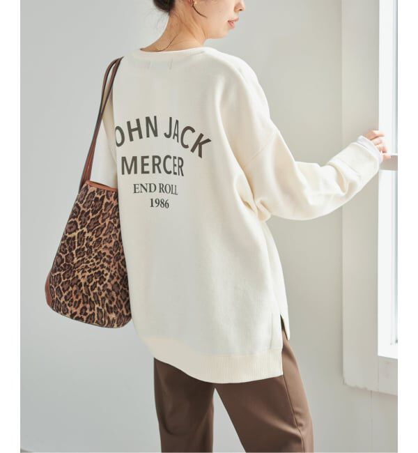 Spick and Span「J.J.Mercer / ジェイジェイマーサー 別注 キーネックプルオーバー」|ニット・セーター|