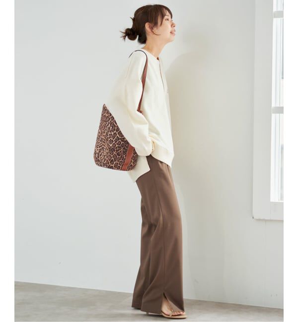Spick and Span「J.J.Mercer / ジェイジェイマーサー 別注 キーネックプルオーバー」|ニット・セーター|