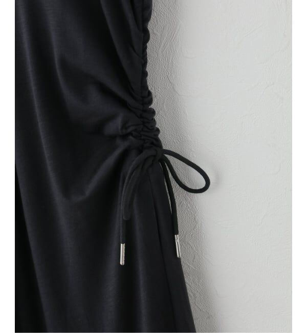 NOBLE「le / ル DRAWSTRING JERSEYDRESS」|ワンピース|