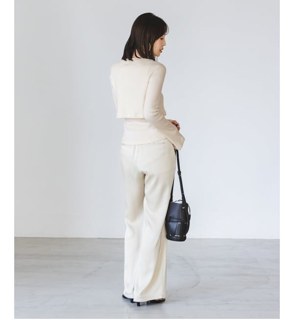 NOBLE「《アンサンブル対応》MAISON CORNICHON Short Cardigan Long sleeve」|カーディガン|