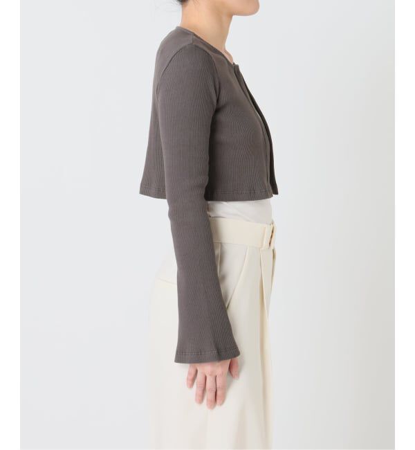 NOBLE「《アンサンブル対応》MAISON CORNICHON Short Cardigan Long sleeve」|カーディガン|