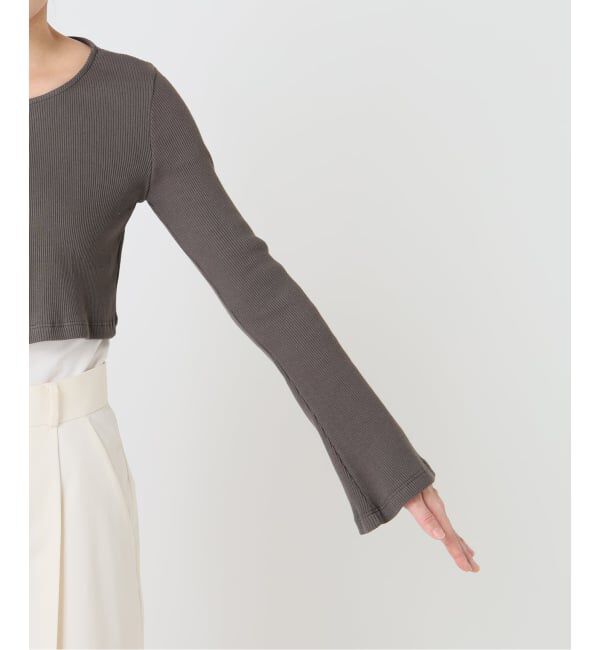 NOBLE「《アンサンブル対応》MAISON CORNICHON Short Cardigan Long sleeve」|カーディガン|