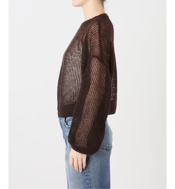 Spick and Span「ルーズモヘヤメッシュアミニット」|ニット・セーター|