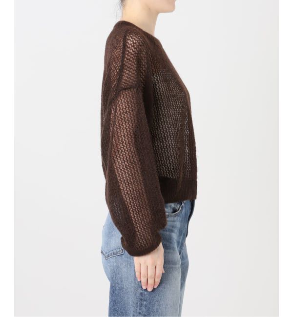 Spick and Span「ルーズモヘヤメッシュアミニット」|ニット・セーター|