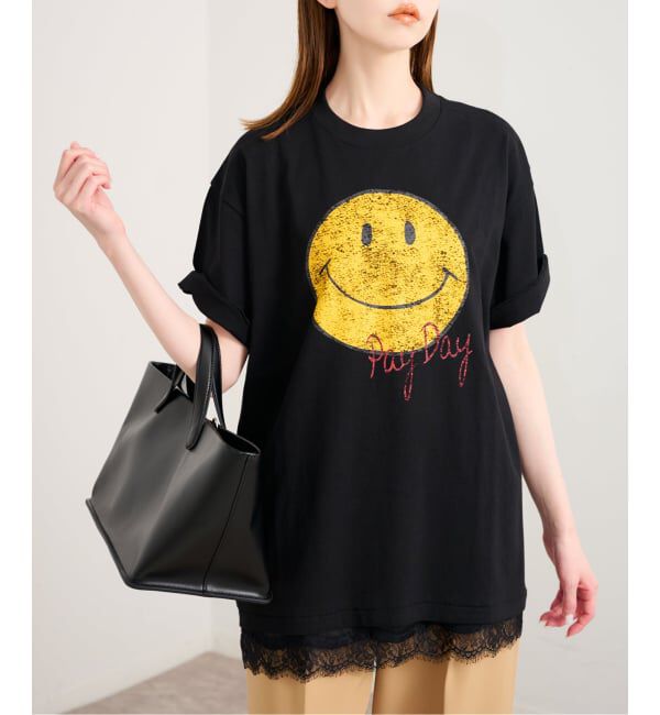 U by SPICK&SPAN「PAYDAY/ペイデイ SMILE TEE」|Tシャツ・カットソー|