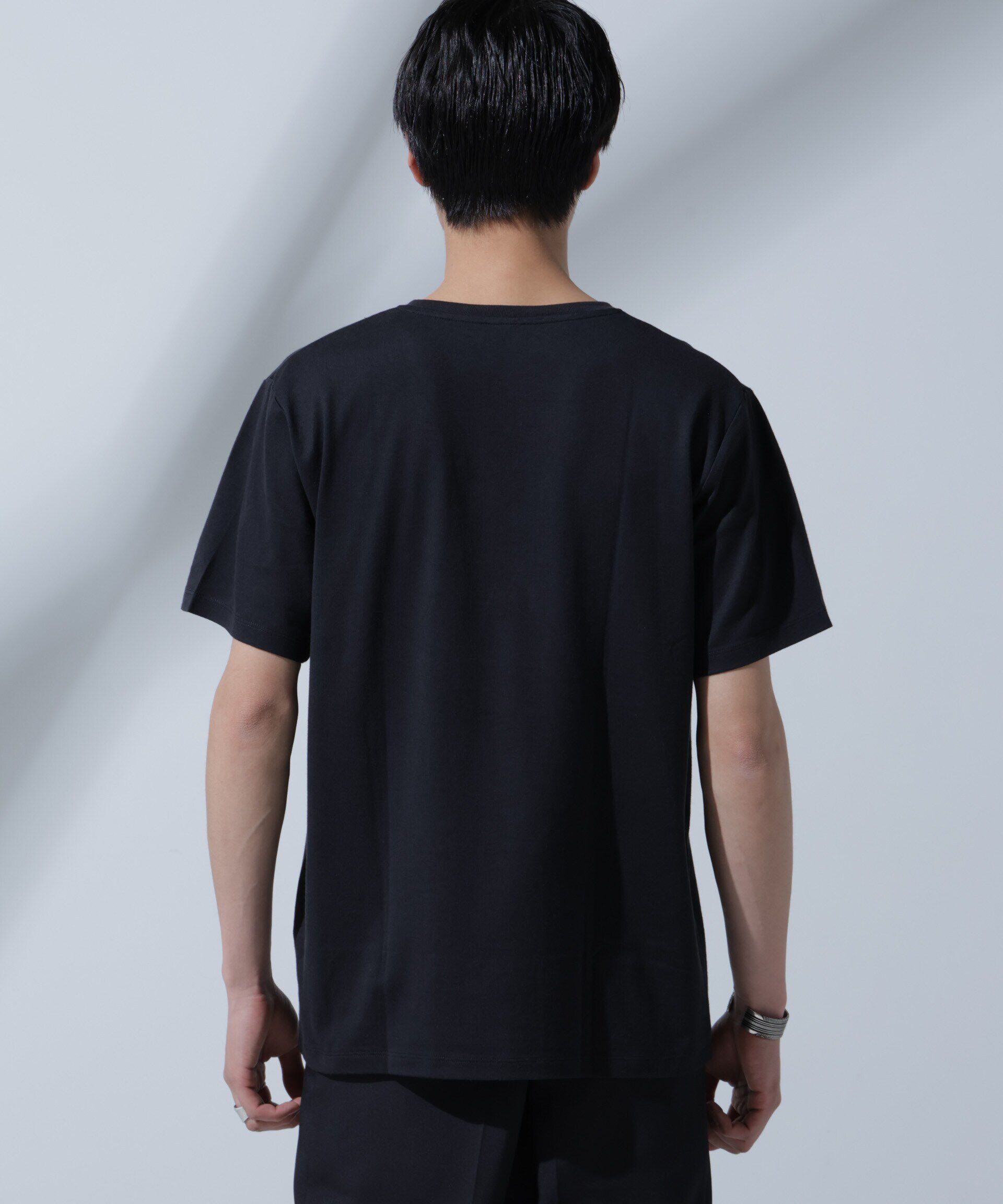 NANO universe「Anti Soaked(R)  汗染み防止 VネックTシャツ」|Tシャツ・カットソー|