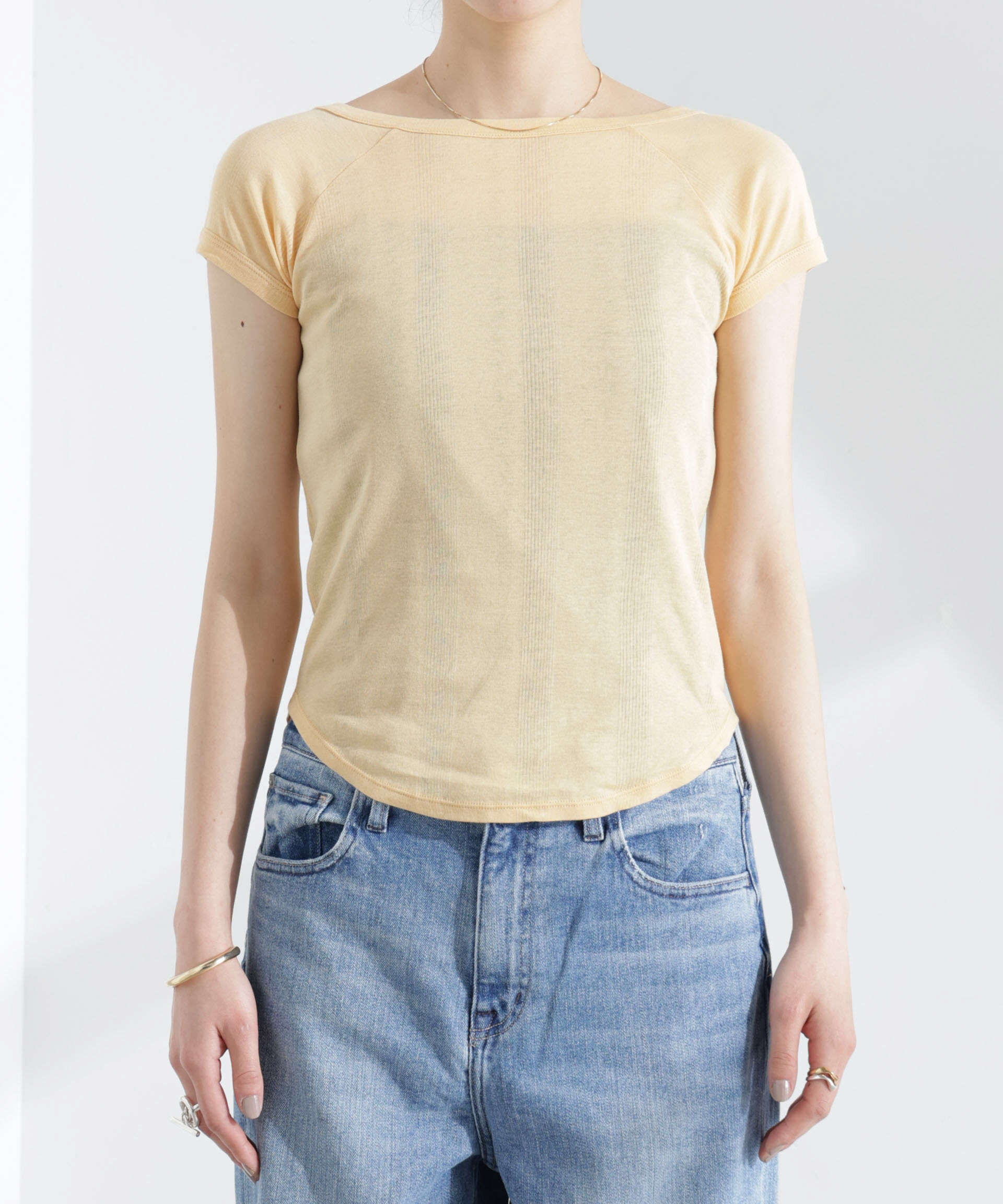 NANO universe「Robert P. Miller/Light Prib FS tee」|Tシャツ・カットソー|
