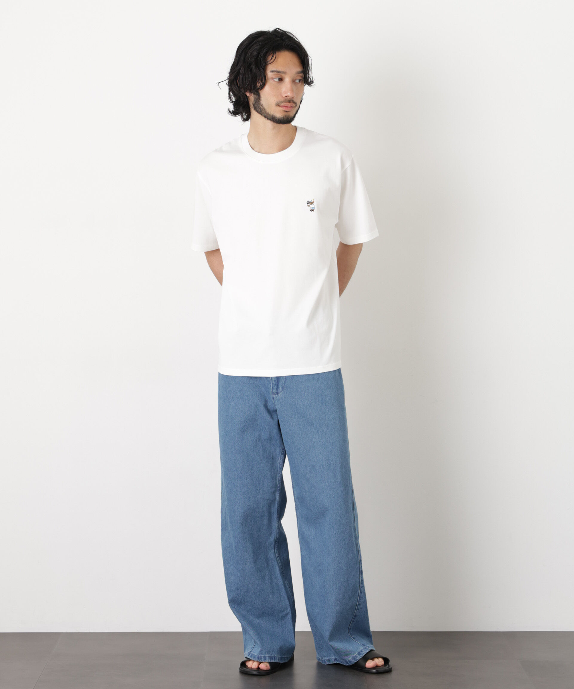NANO universe「ナノベア  Tシャツ半袖 テニス」|Tシャツ・カットソー|