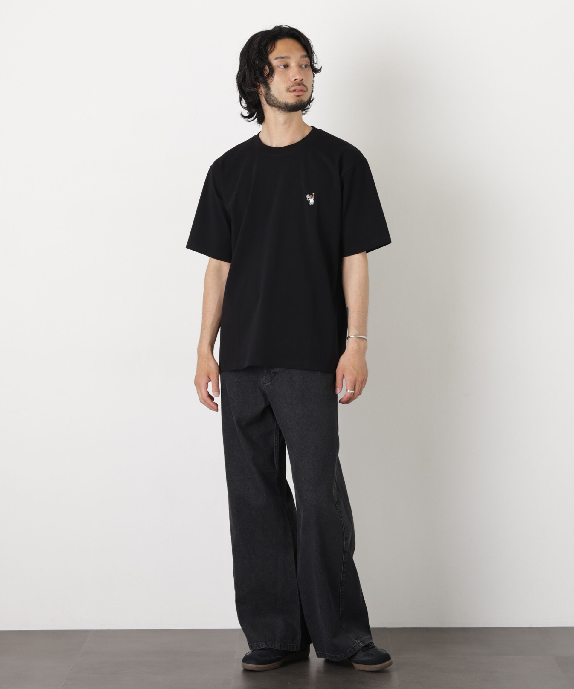 NANO universe「ナノベア  Tシャツ半袖 テニス」|Tシャツ・カットソー|