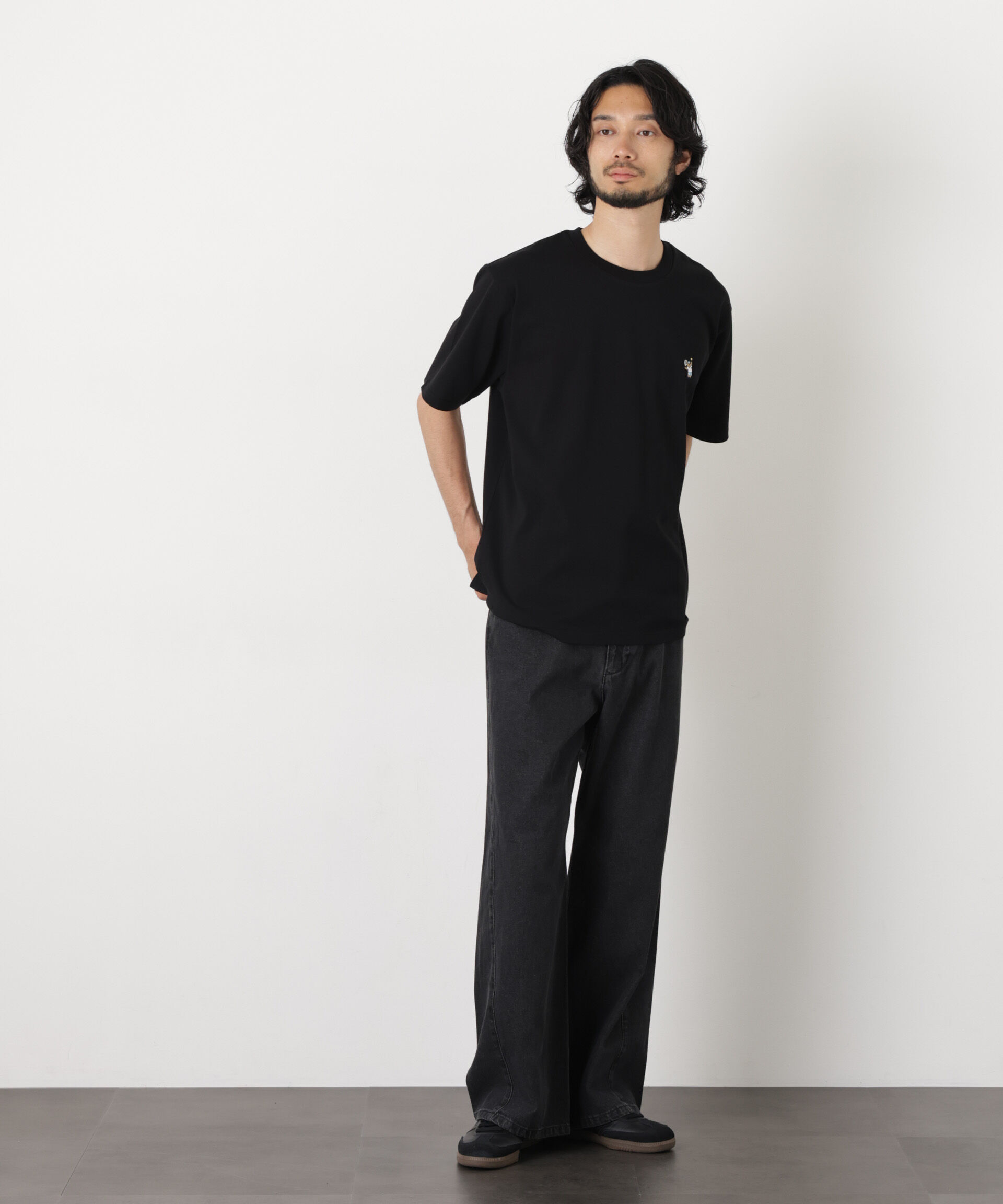 NANO universe「ナノベア  Tシャツ半袖 テニス」|Tシャツ・カットソー|