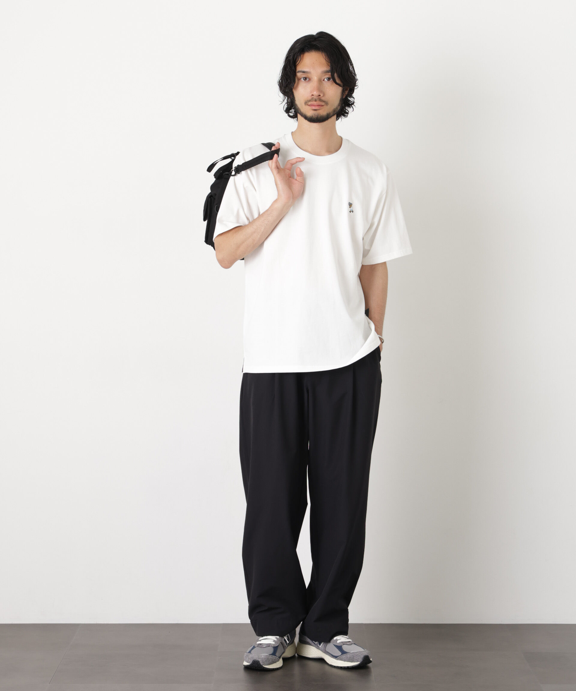 NANO universe「ナノベア  Tシャツ半袖 テニス」|Tシャツ・カットソー|