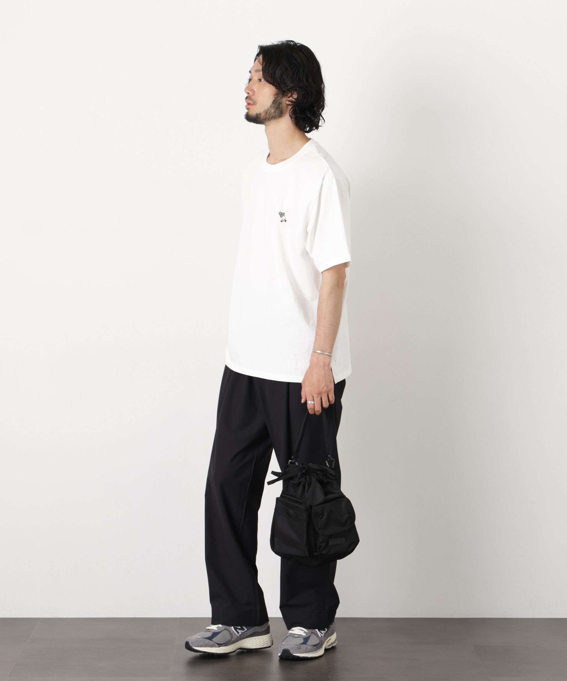 NANO universe「ナノベア  Tシャツ半袖 テニス」|Tシャツ・カットソー|