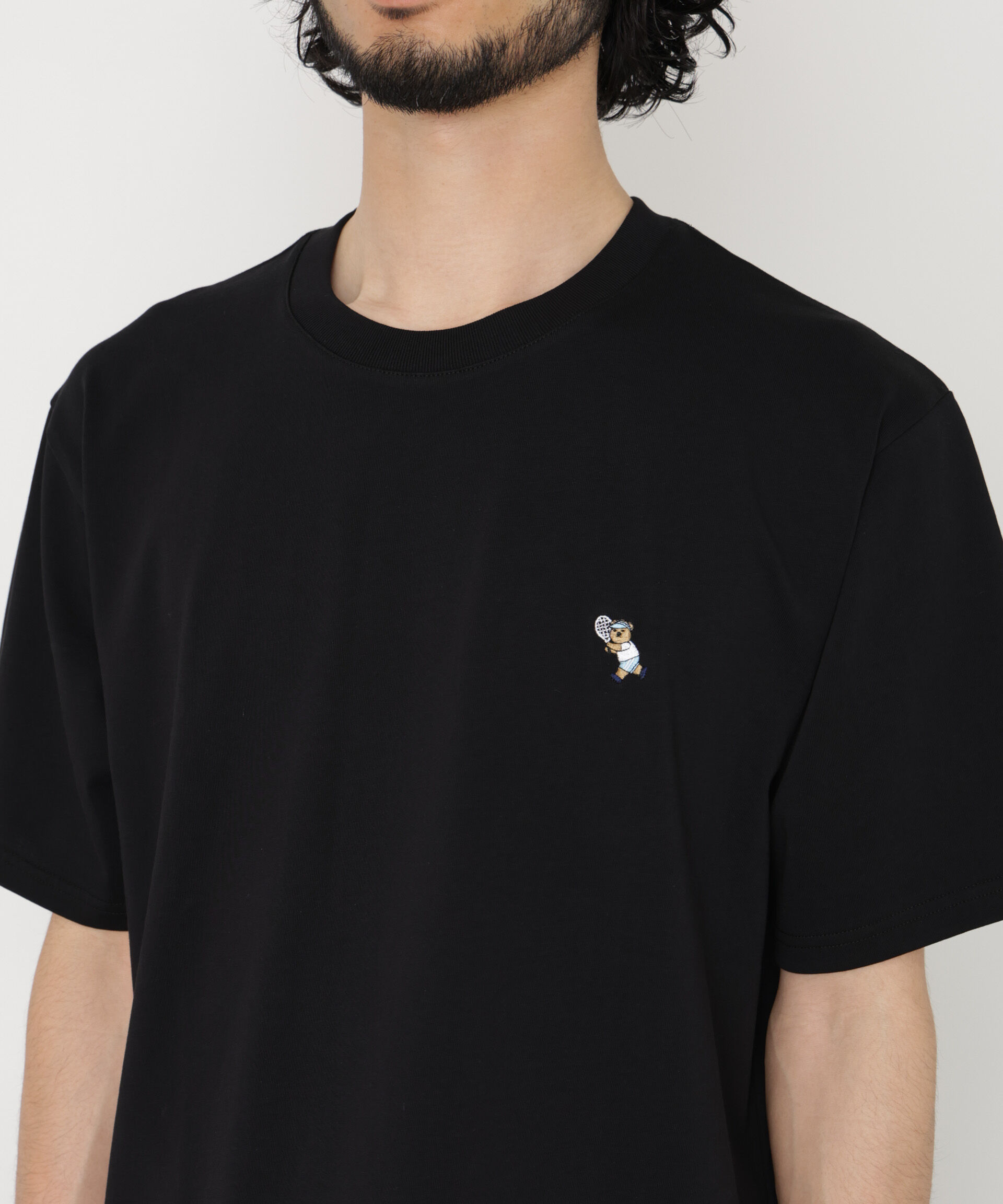 NANO universe「ナノベア  Tシャツ半袖 テニス」|Tシャツ・カットソー|