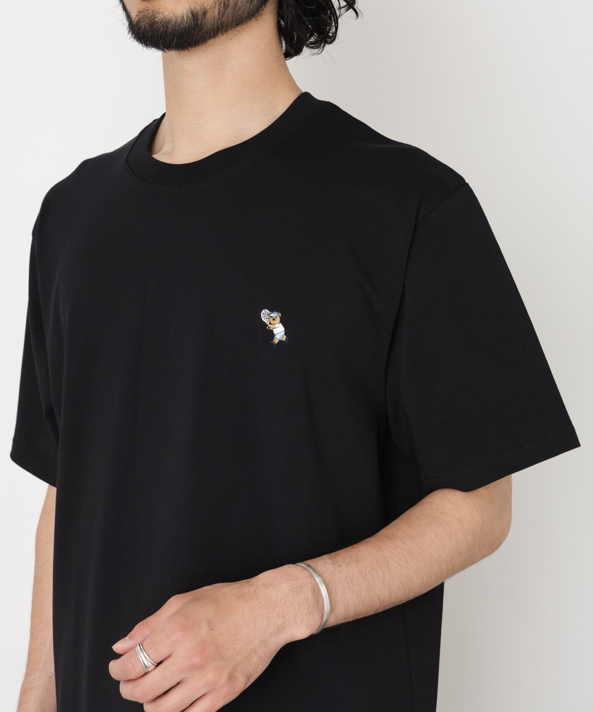 NANO universe「ナノベア  Tシャツ半袖 テニス」|Tシャツ・カットソー|
