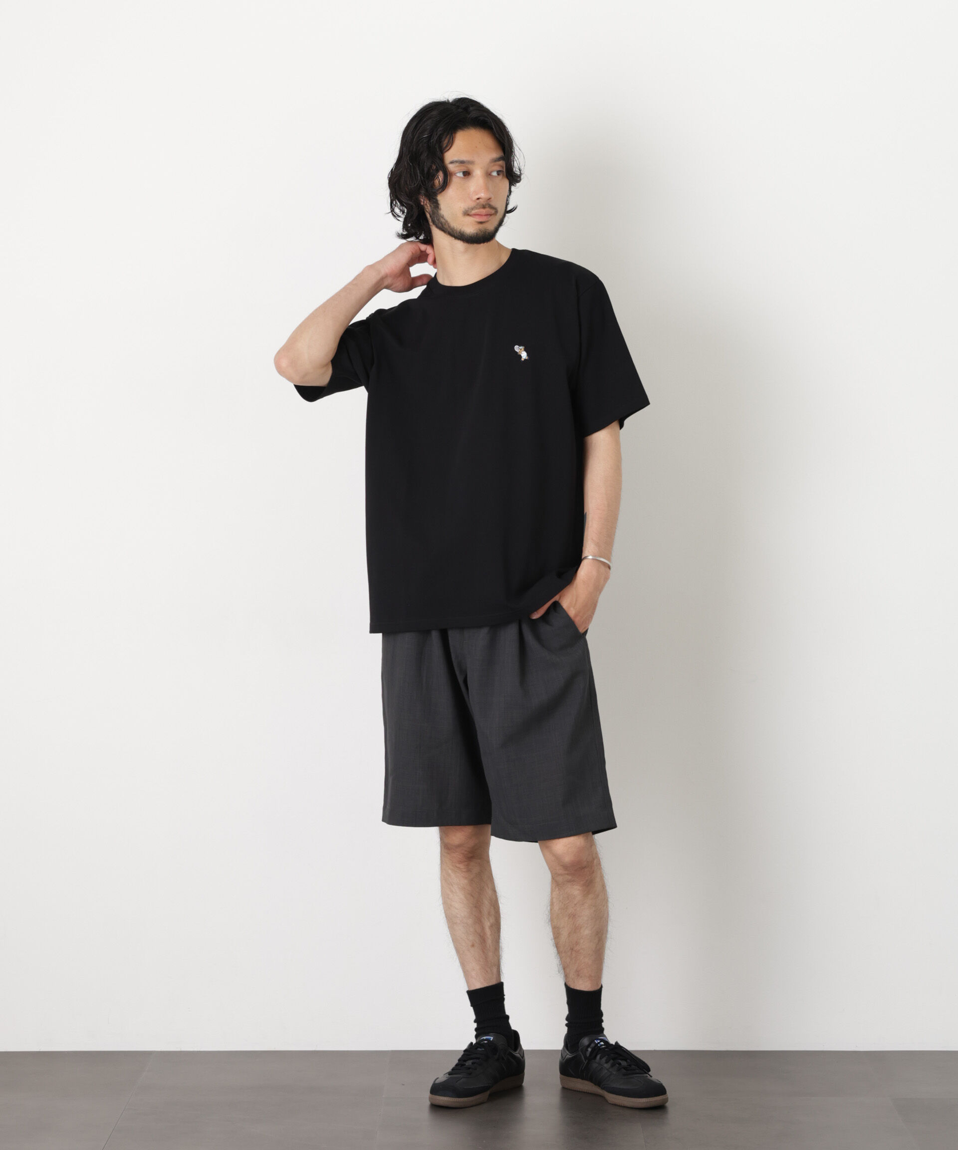 NANO universe「ナノベア  Tシャツ半袖 テニス」|Tシャツ・カットソー|